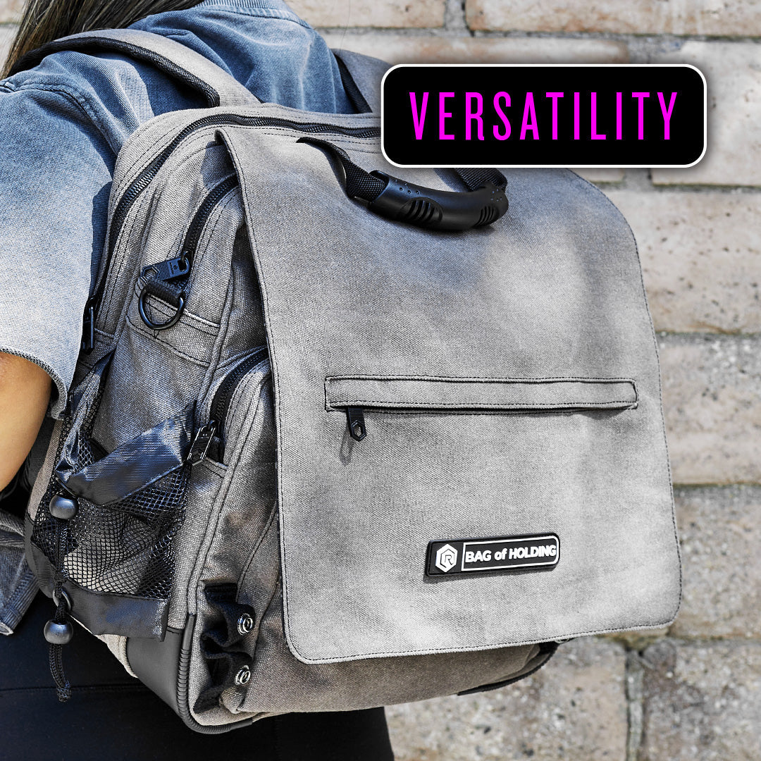 Messenger Bag of Holding canvas gaming and travel bag