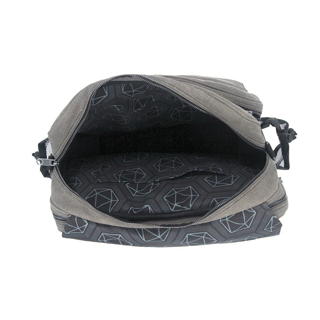 Messenger Bag of Holding canvas gaming and travel bag