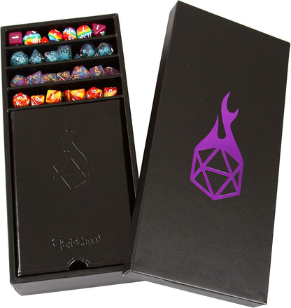 Citadel dice tray felt-lined rolling surface — alternate view